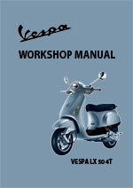 Vespa LX50 Motor Scooter Workshop Service Repair Manual Download PDF